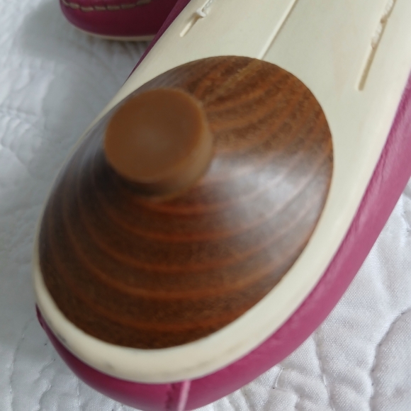 COACH VINTAGE TINY KITTEN HEEL LOAFERS Y2K - Picture 11 of 13